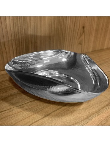 Vassoio - in Argento 800 Triangolare 19x6 cm - Vintage - Antiquariato 2