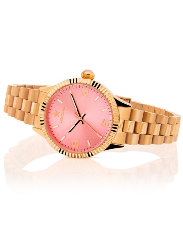Hoops Women's New Luxury Gold Pink 30mm Watch - 0