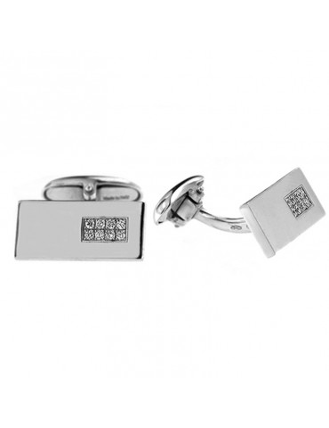 DAVITE & DELUCCHI MAN CUFFLINKS WITH DIAMONDS - 0