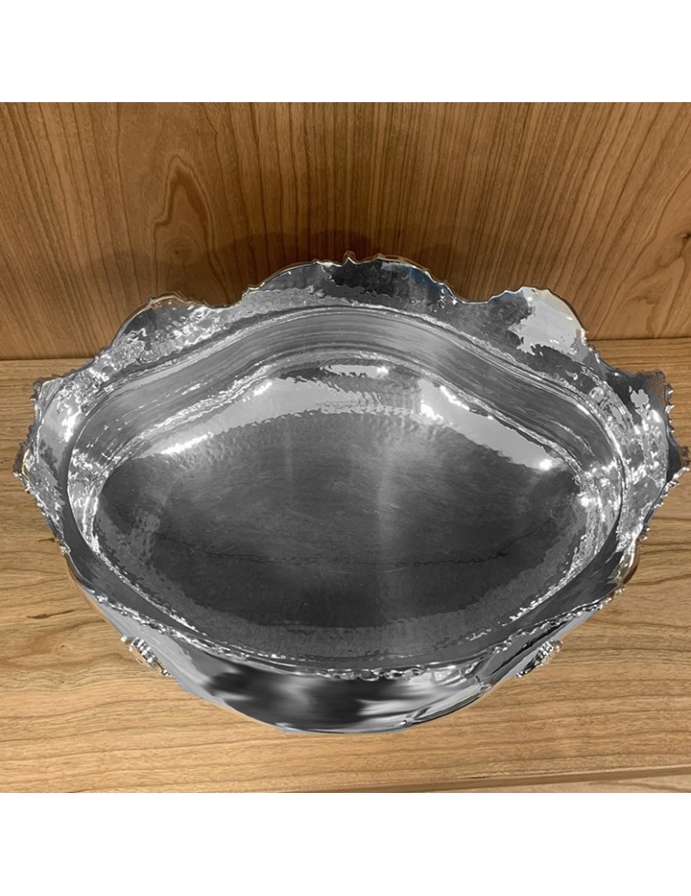 Centerpiece - in 800 Silver with Feet 29x22 cm - 0