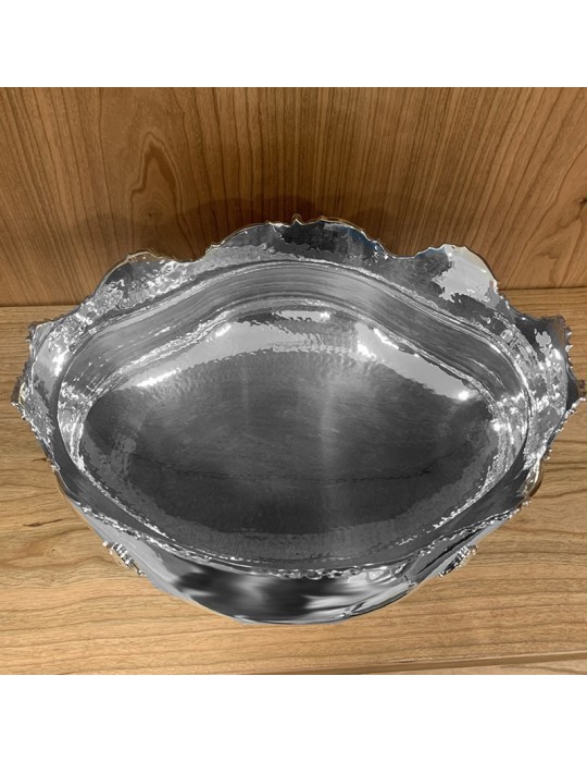 Centerpiece - in 800 Silver with Feet 29x22 cm - 0