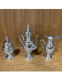 Tea and Coffee Sets - 800 Silver Three Pieces Vintage - 0