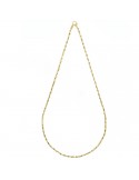 Chimento Man Necklace - Tradition Gold Bamboo Classic in 18K Yellow Gold 50 cm - 0