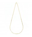 Collana Chimento Uomo - Tradition Gold Bamboo Classic in Oro Giallo 18 carati 50 cm