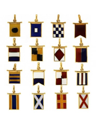 Giovepluvio Nautical Flag Pendant for Man - 0 2