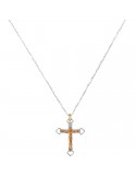 Zancan Necklace for Men - Simbolika Crosses in White Gold with Crucifix Pendant - 0